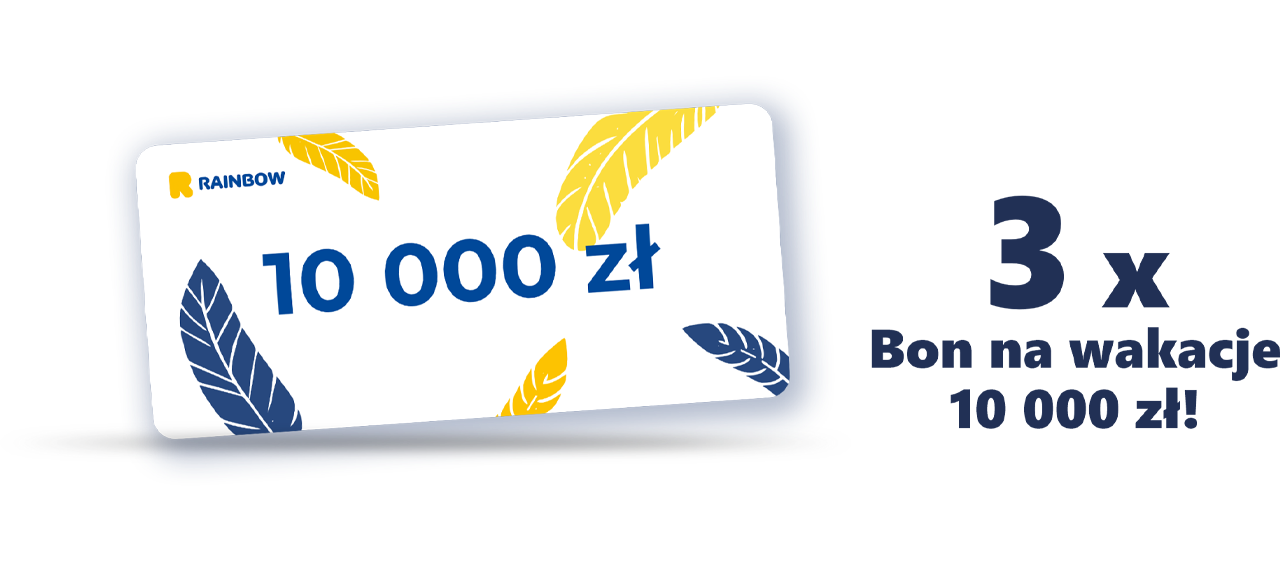 Bon na wakacje 10 000 zł!