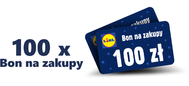 Bon na zakupy 100 zł